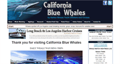 Desktop Screenshot of californiabluewhales.com
