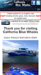 Mobile Screenshot of californiabluewhales.com